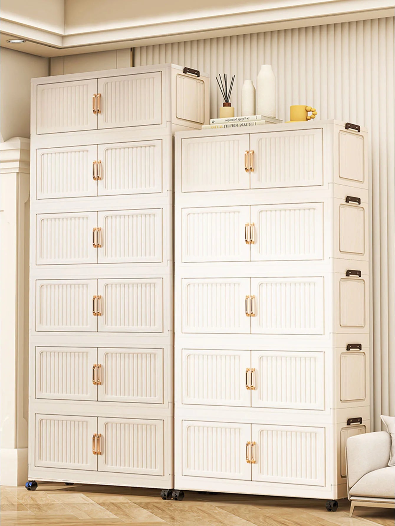 Armoire de rangement serviettes