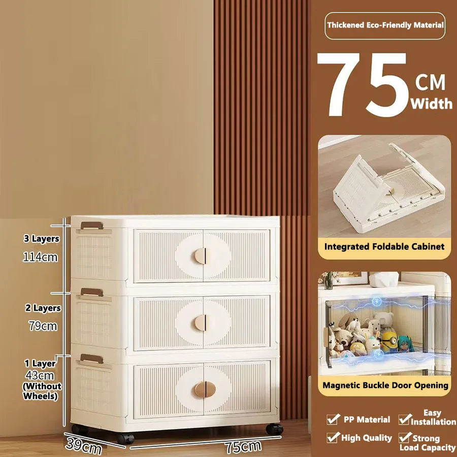 Armoire de rangement multi-scènes 18