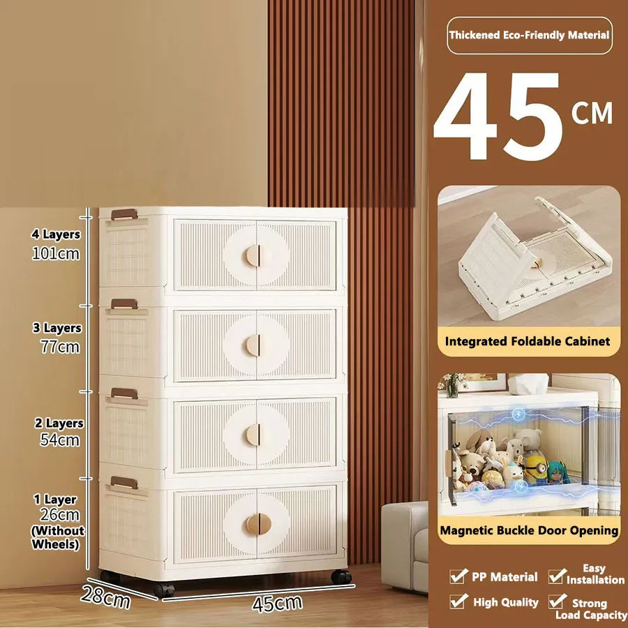 Armoire de rangement multi-scènes 24