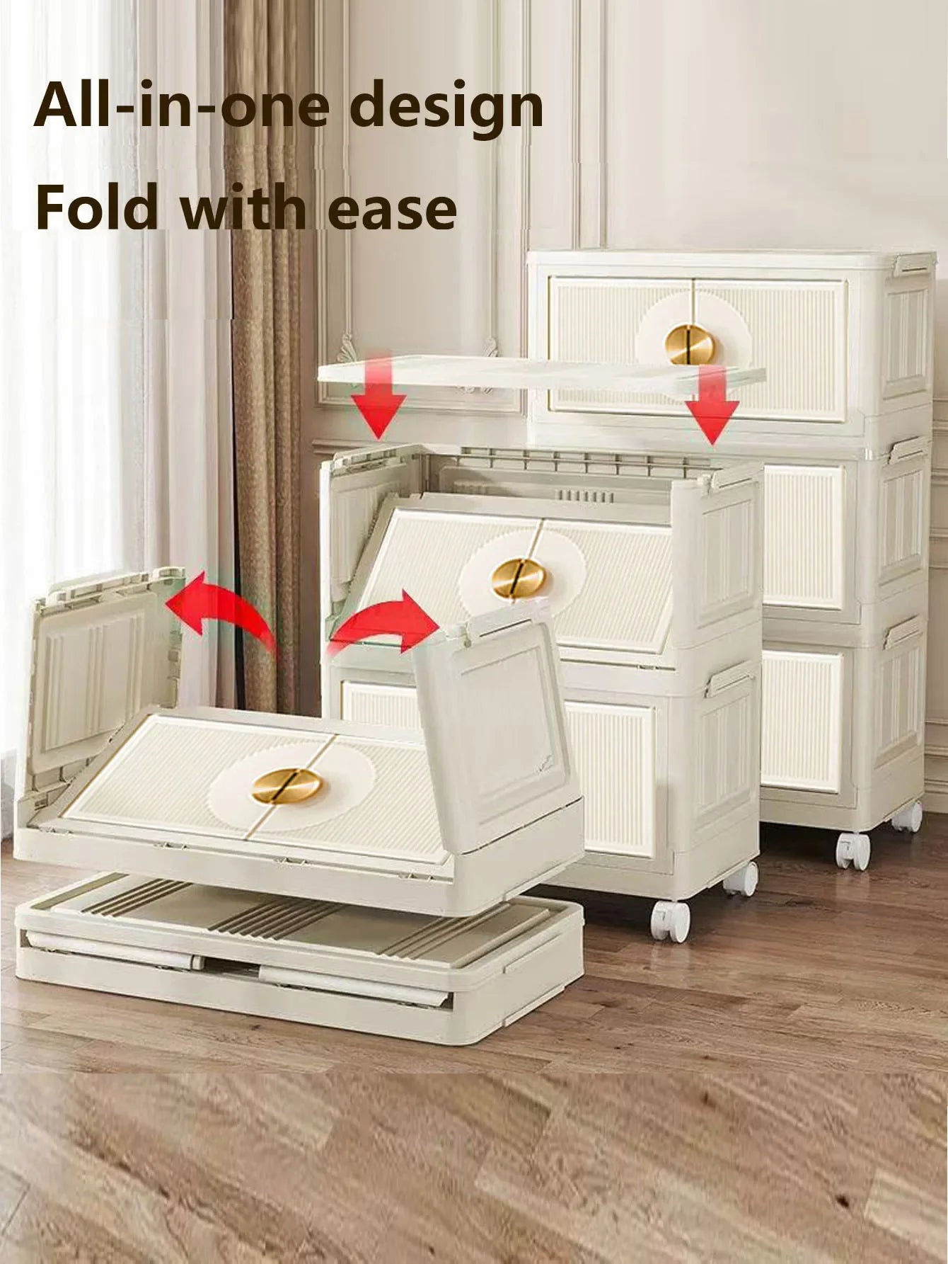 Armoire de rangement multi-scènes 4