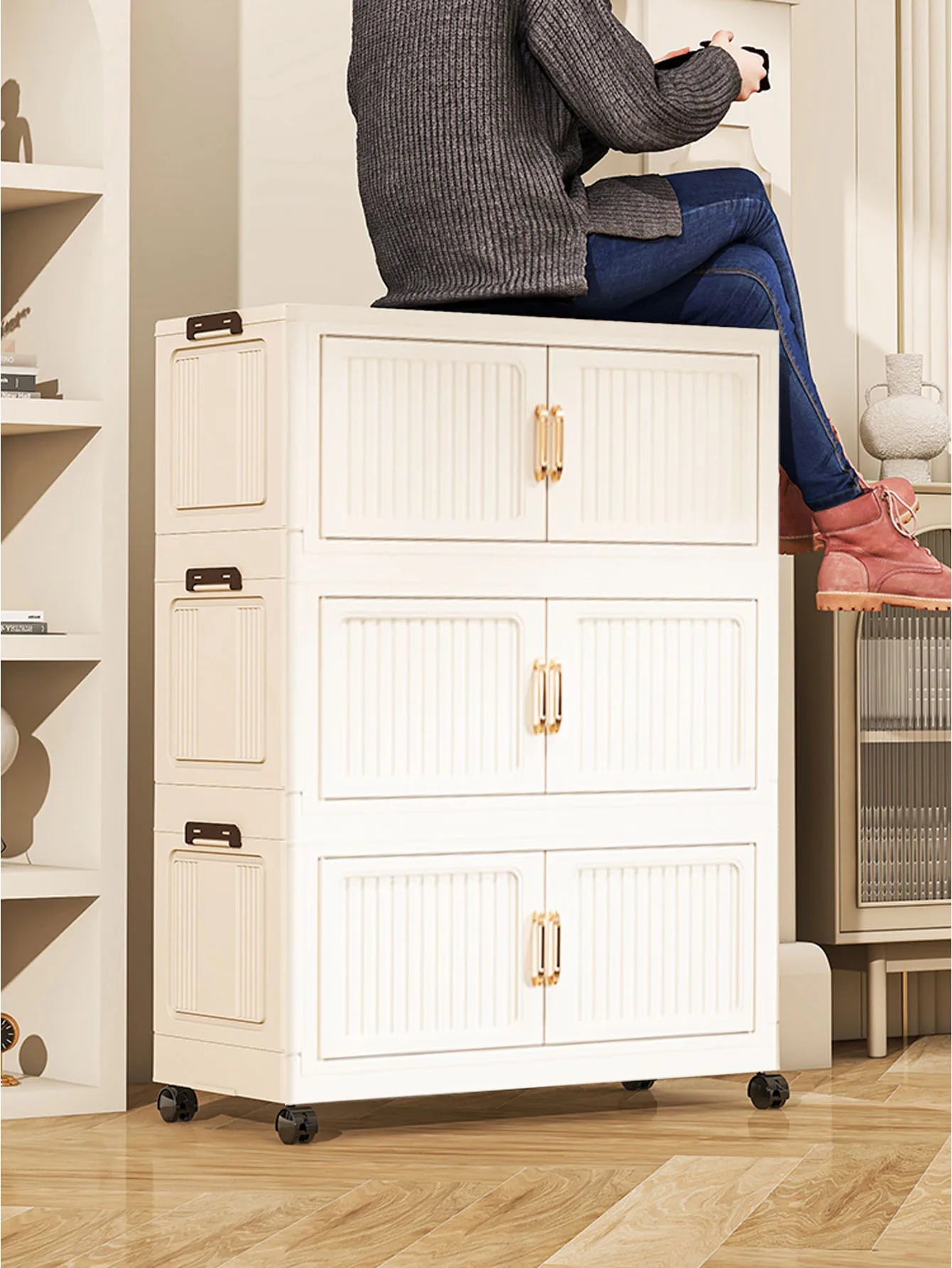 Armoire de rangement serviettes 3