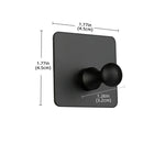 Crochet porte serviette à ventouse - Vignette | Serviettes de bain 