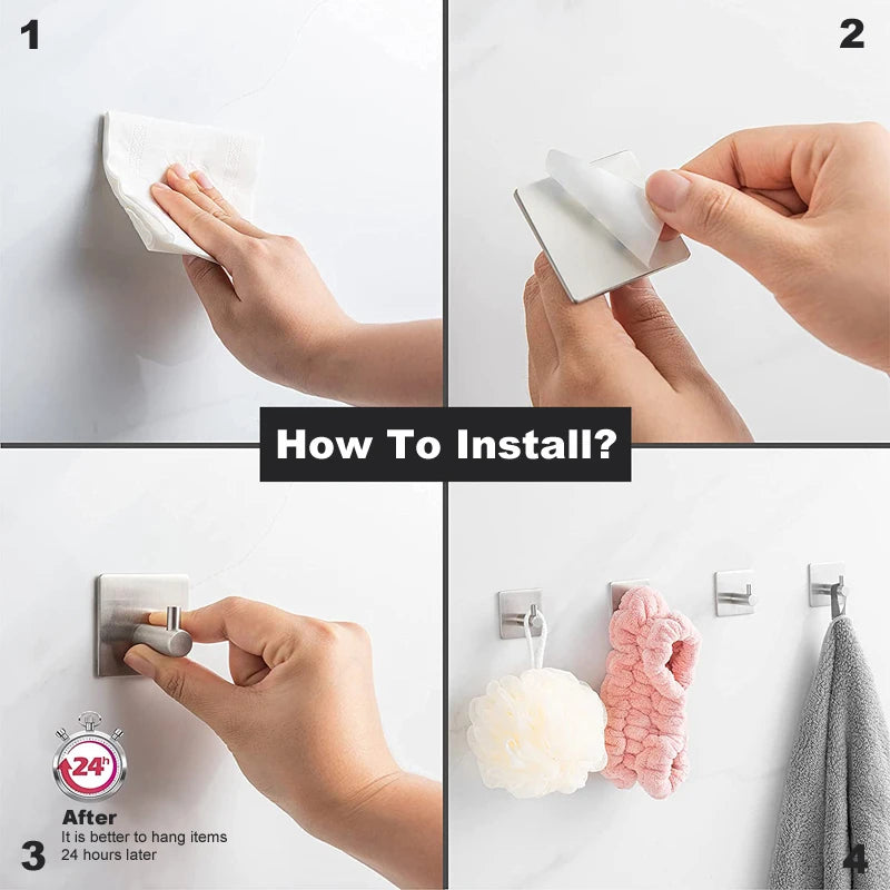 Crochet porte serviette à ventouse 6