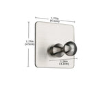 Crochet porte serviette à ventouse - Vignette | Serviettes de bain 