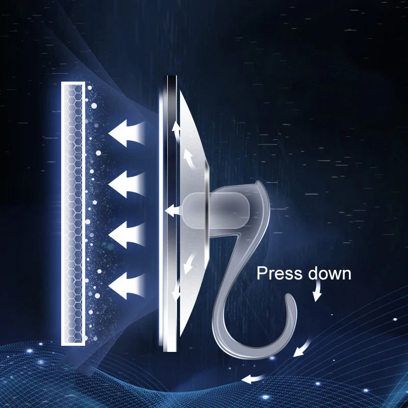 Crochets à ventouse pour serviettes 2