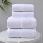 Lot de serviettes de bain blanche - Vignette | Serviettes de bain 