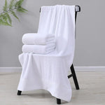 Lot de serviettes de bain blanche - Vignette | Serviettes de bain 