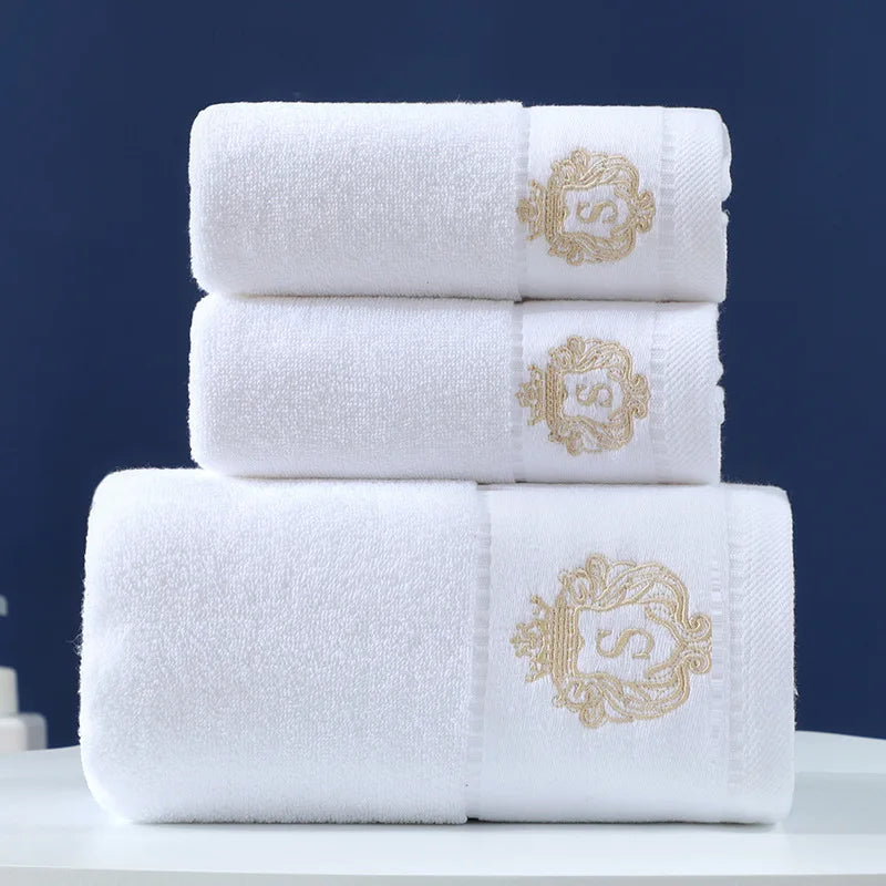 Lot de serviettes de bain hotel 24