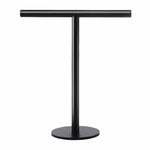 Porte-serviettes acier inox en forme de T - Vignette | Serviettes de bain 