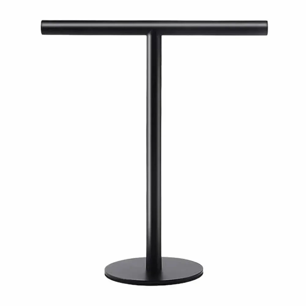 Porte-serviettes acier inox en forme de T 7