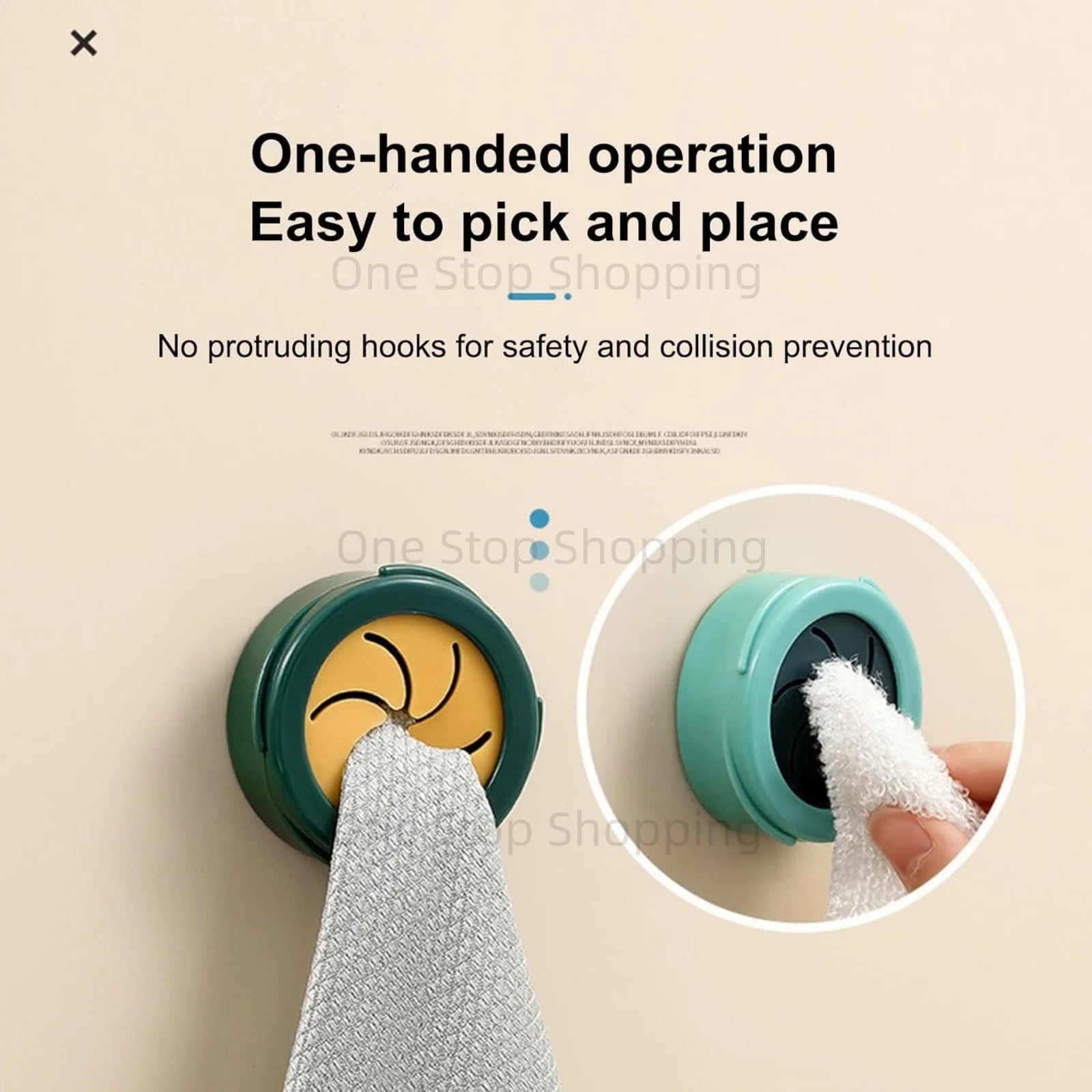 Porte-serviettes auto-adhésif 3