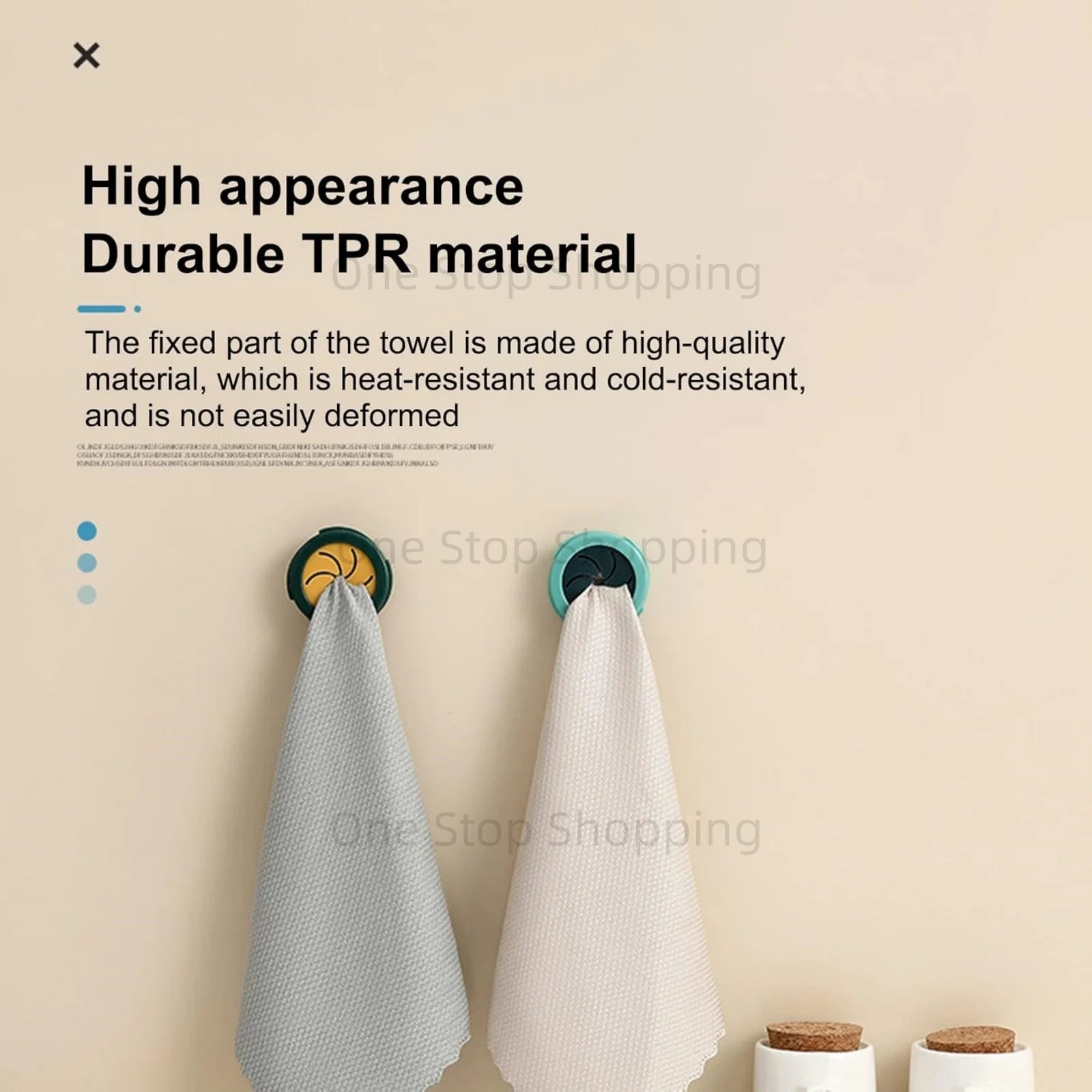 Porte-serviettes auto-adhésif 6