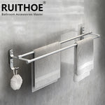 Porte serviette aluminium - Vignette | Serviettes de bain 