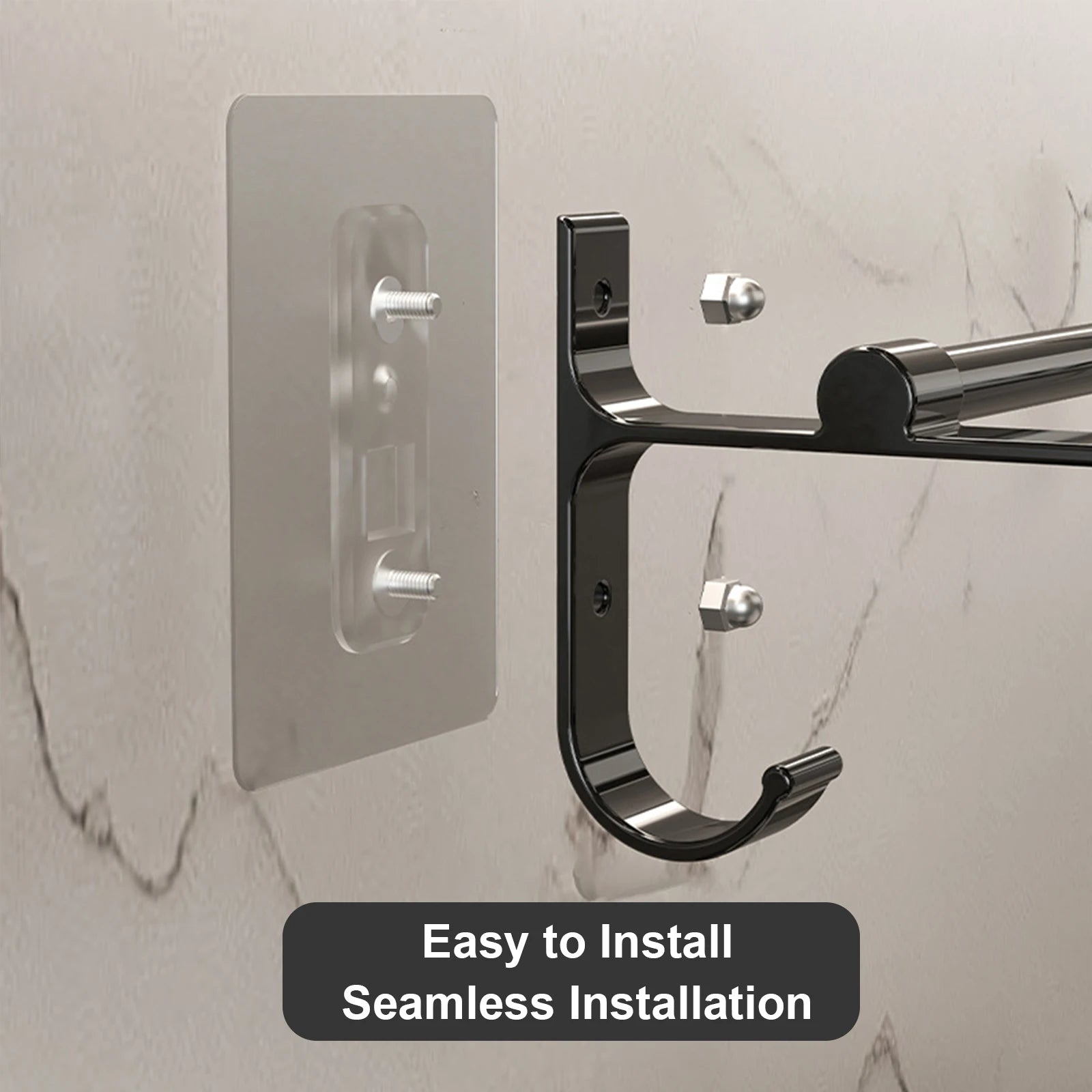 Porte serviette aluminium 4