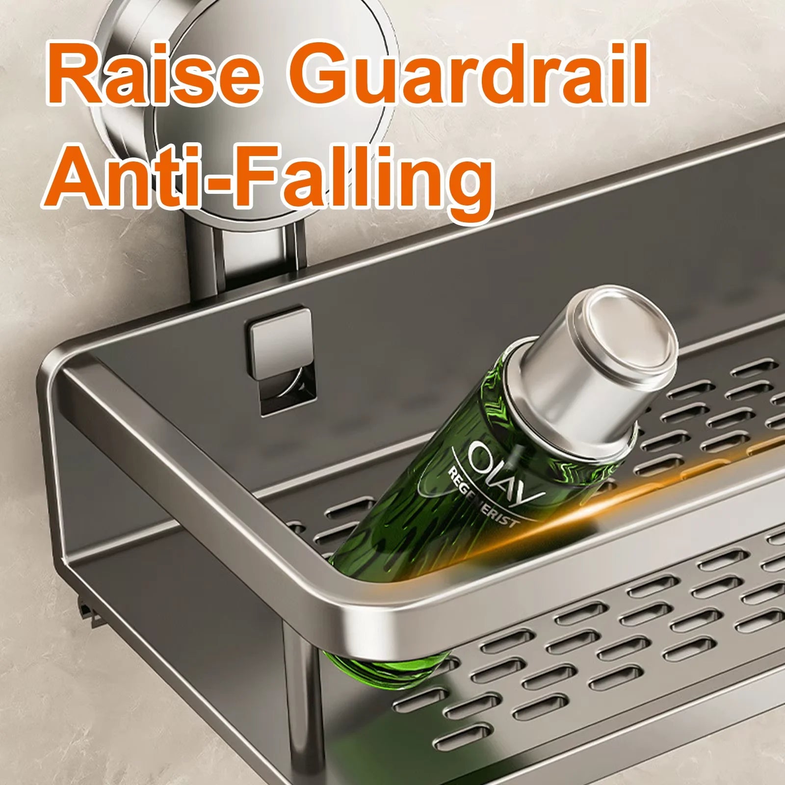 Porte serviette aluminium à étagère 4