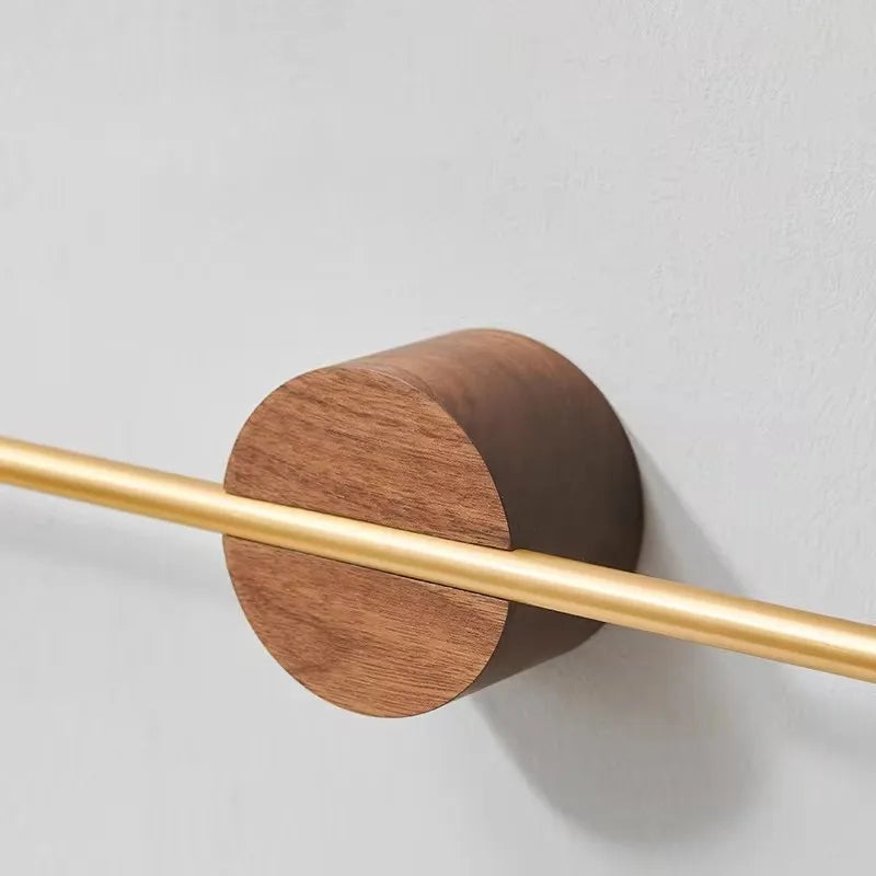 Porte serviette bois de noyer 6