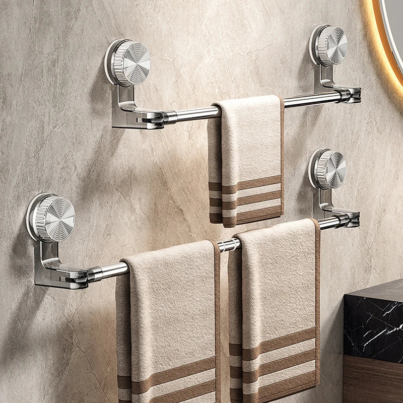 Porte serviette de bain à ventouse 2