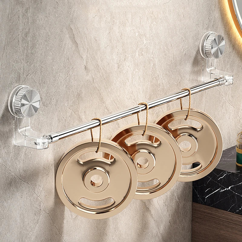 Porte serviette de bain à ventouse 4