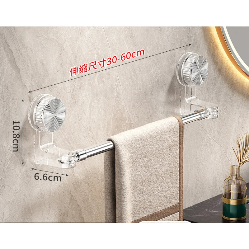 Porte serviette de bain à ventouse 7