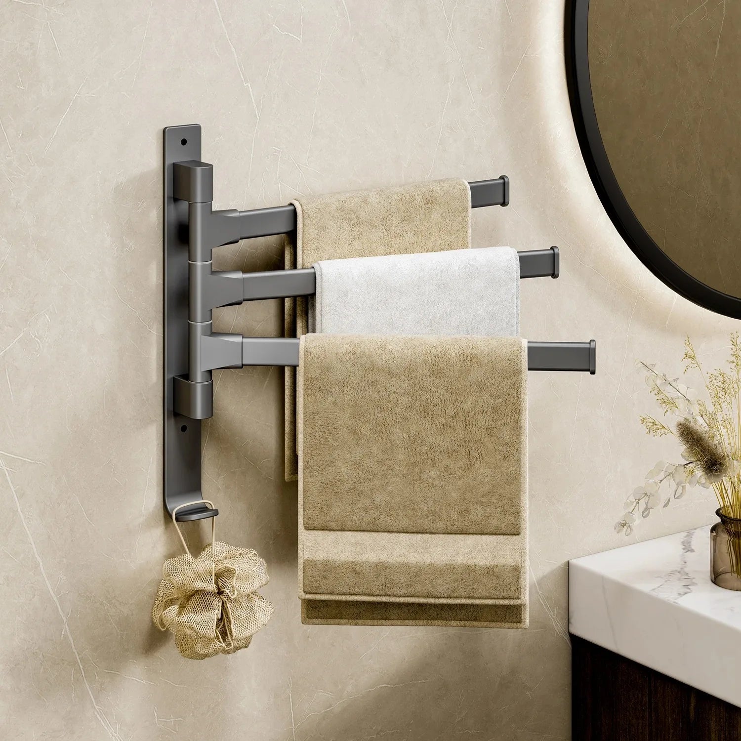 Porte serviette multi-bras 4