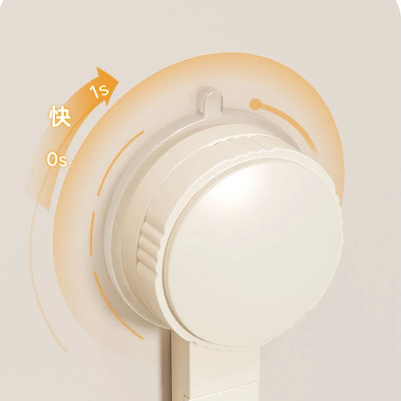 Porte serviette rétractable à ventouse 3