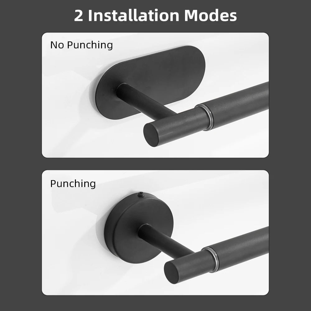 Porte serviettes réglable inox 5