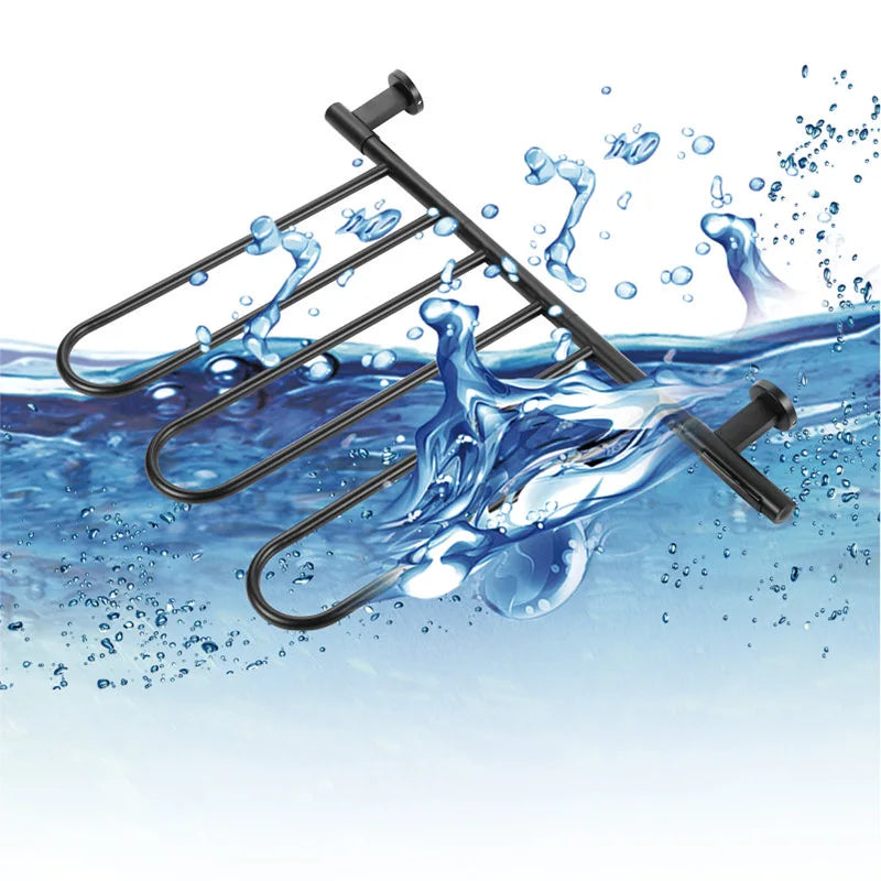 Sèche serviette rotatif électrique 4