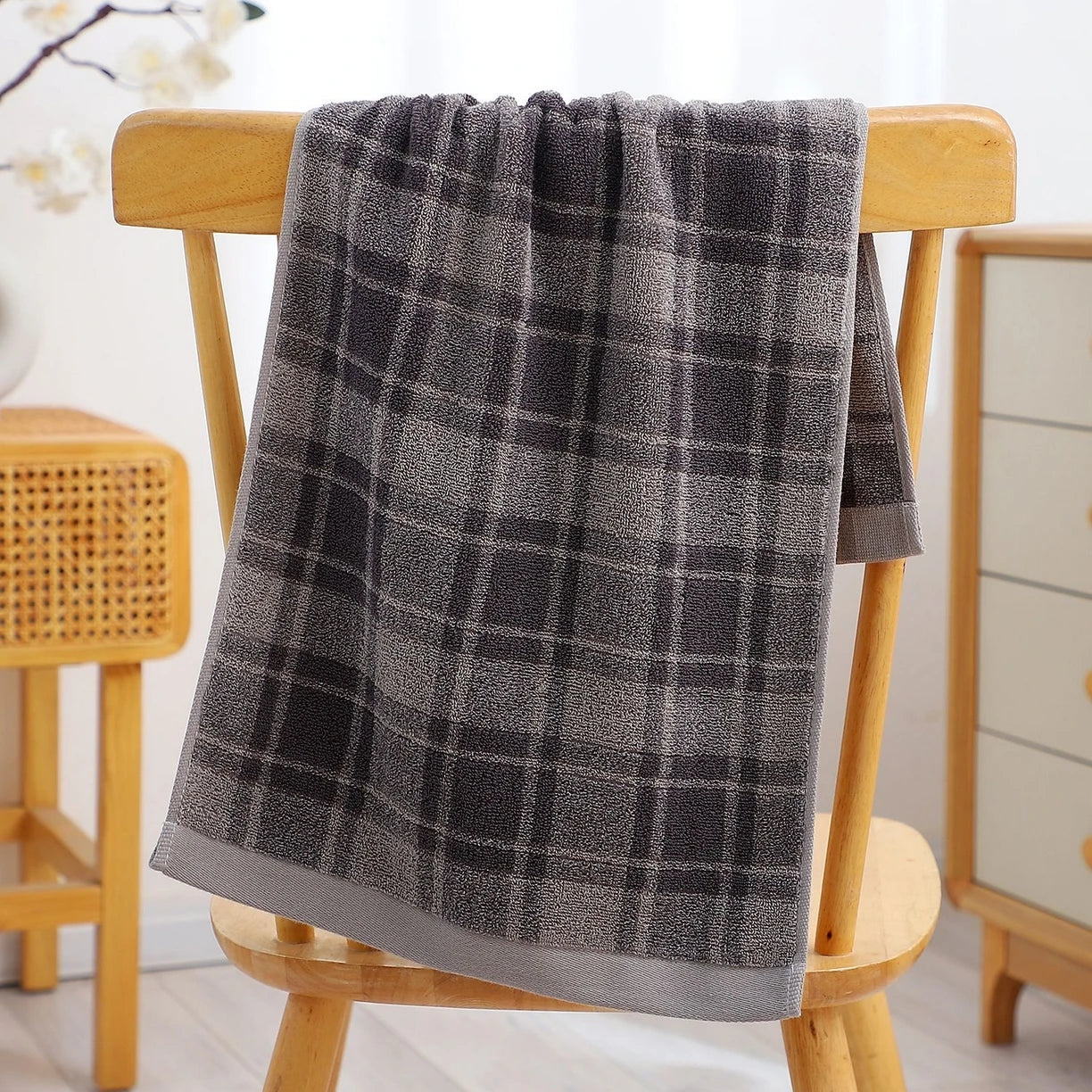 Serviette à carreaux 9