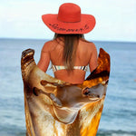 Serviette de bain cheval - Vignette | Serviettes de bain 