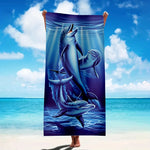 Serviette de bain dauphin - Vignette | Serviettes de bain 