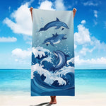 Serviette de bain dauphin - Vignette | Serviettes de bain 