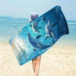 Serviette de bain dauphin - Vignette | Serviettes de bain 