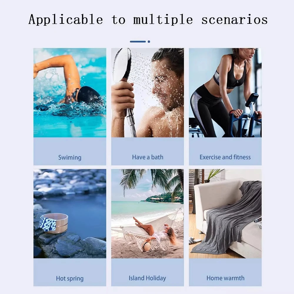 Serviette de bain léopard 5