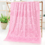 Serviette de bain lapin mignon - Vignette | Serviettes de bain 