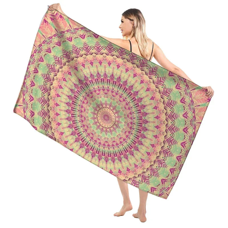 Serviette de bain mandala 10