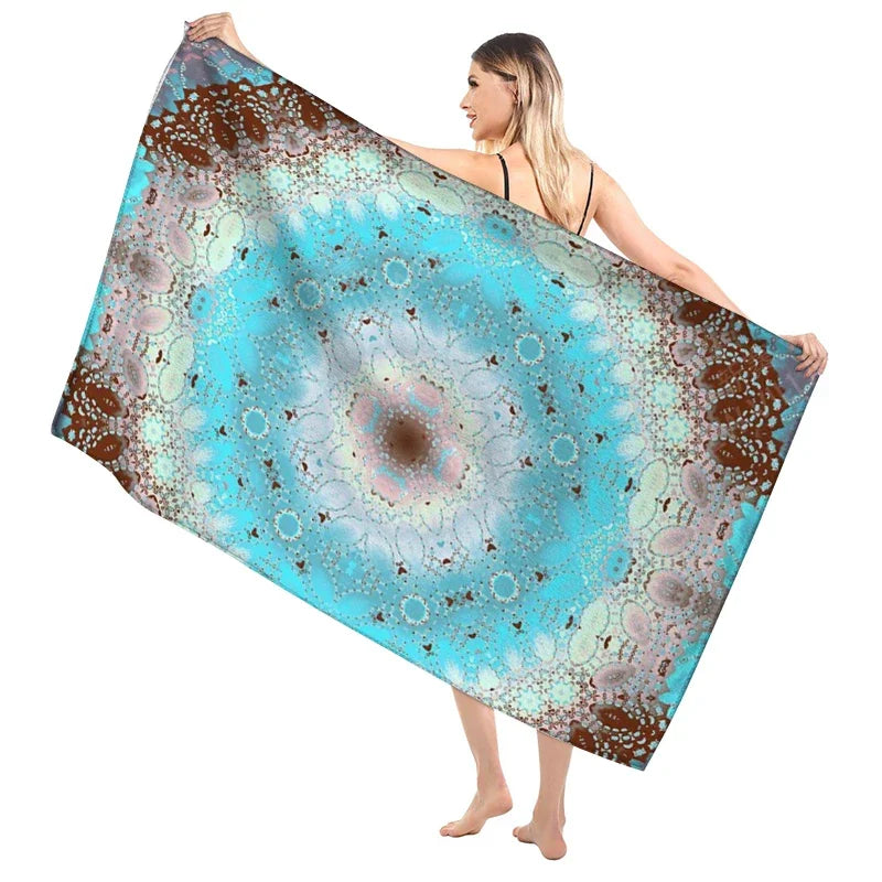 Serviette de bain mandala 11