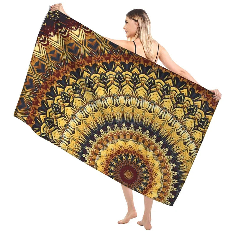 Serviette de bain mandala 13