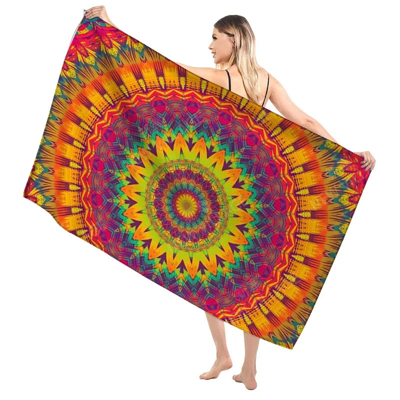Serviette de bain mandala 19