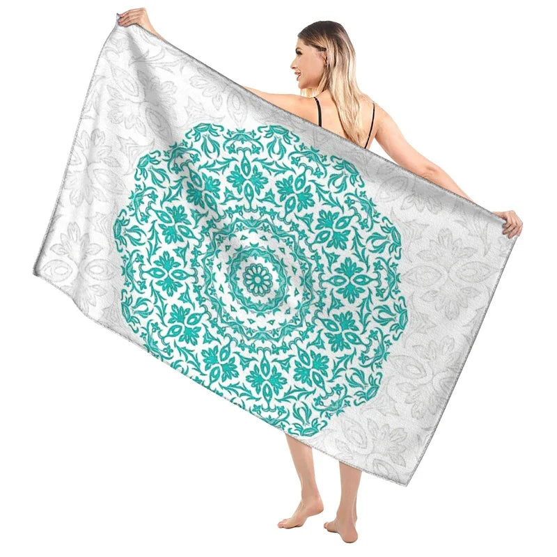 Serviette de bain mandala 2