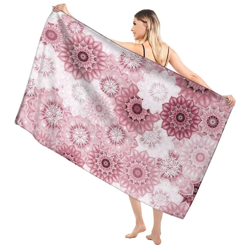 Serviette de bain mandala 22