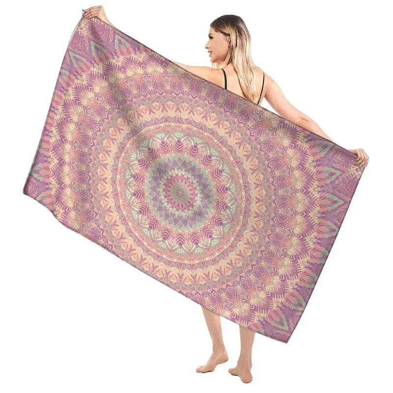 Serviette de bain mandala 6
