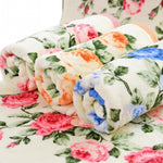 Serviette de bain motif  pivoine - Vignette | Serviettes de bain 