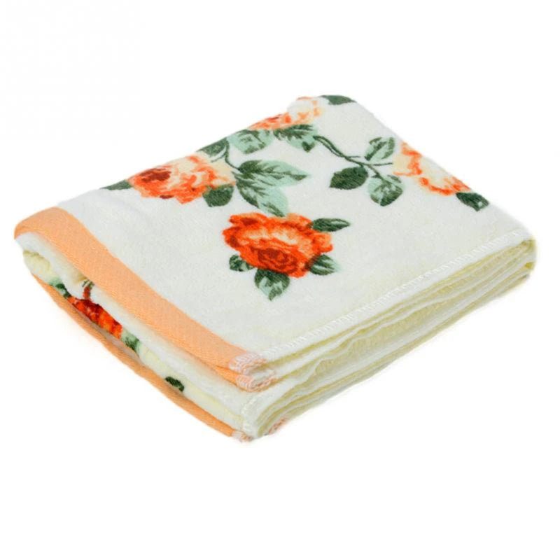 Serviette de bain motif  pivoine 6