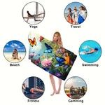 Serviette de bain papillons - Vignette | Serviettes de bain 