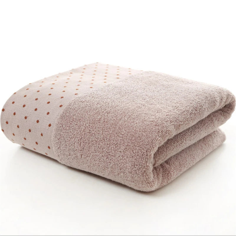 Serviette de bain petits points 5