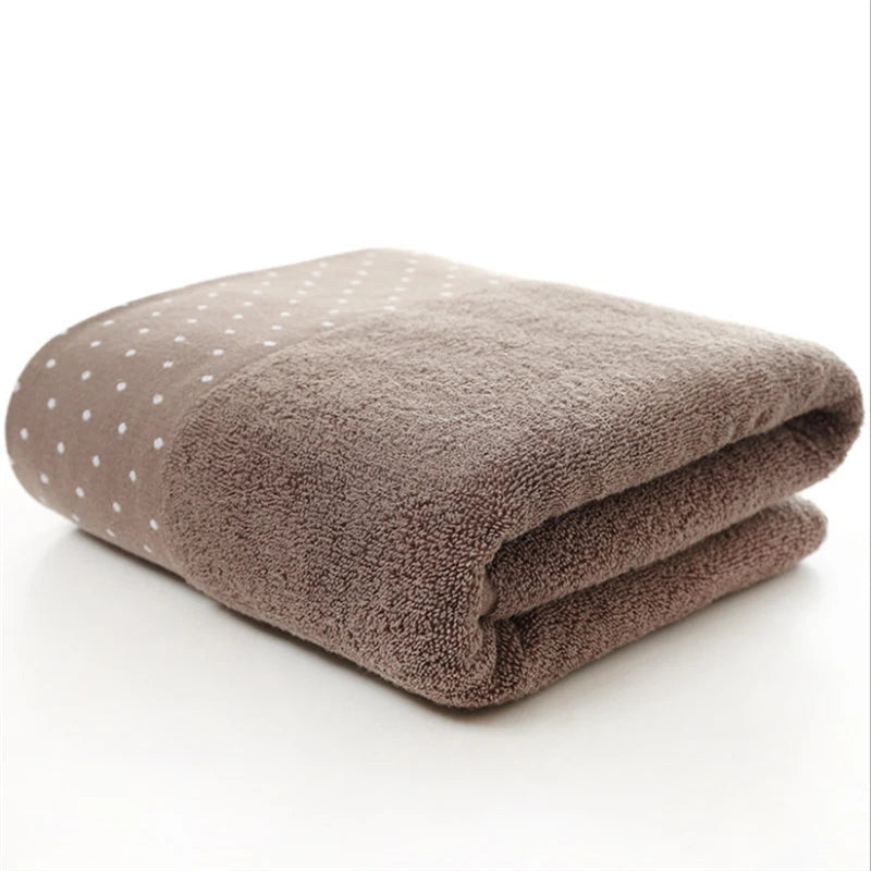 Serviette de bain petits points 6