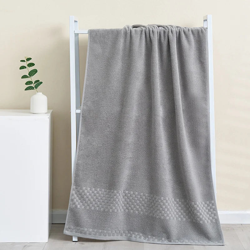 Serviette de bain à plaid 8