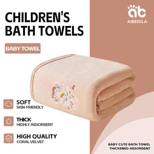 Serviette de bain polaire bébé