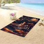 Serviette de bain tigre - Vignette | Serviettes de bain 