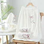 Serviette de bain trio jupe - Vignette | Serviettes de bain 